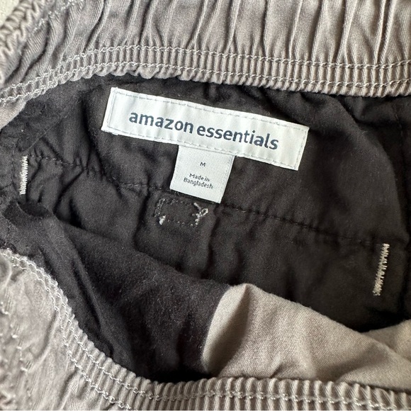 3/$30 Grey Jogger Shorts, Medium - Picture 3 of 4